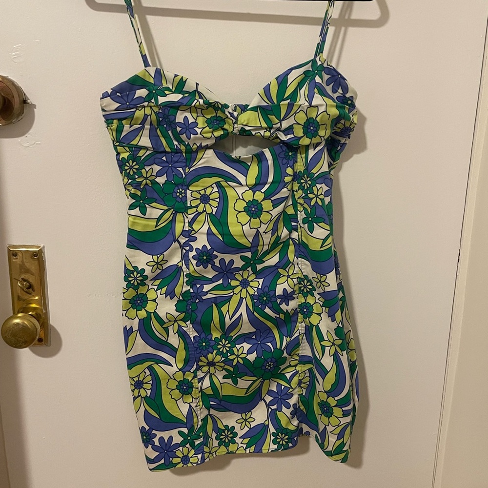 Zara Floral Print Dress